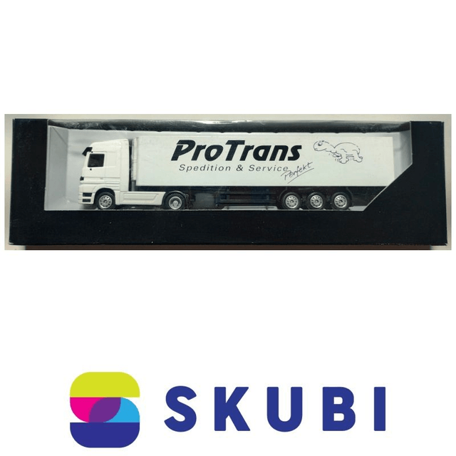 Reklamní kamion s návěsem Mercedes Actros - ProTrans Spedition &Service Perfekt - model 1:87 H0