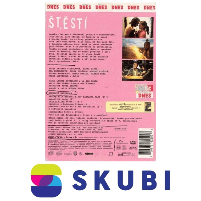 DVD Štěstí