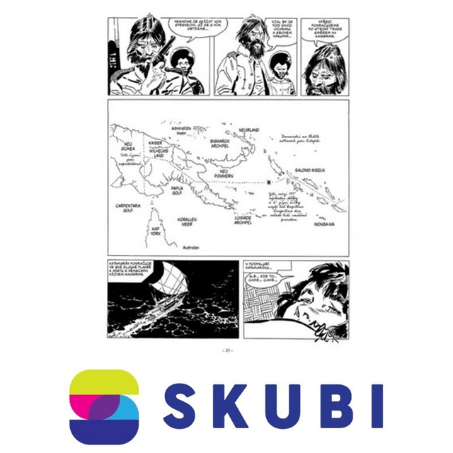 Kniha Corto Maltese - Balada o slaném moři - Hugo Pratt