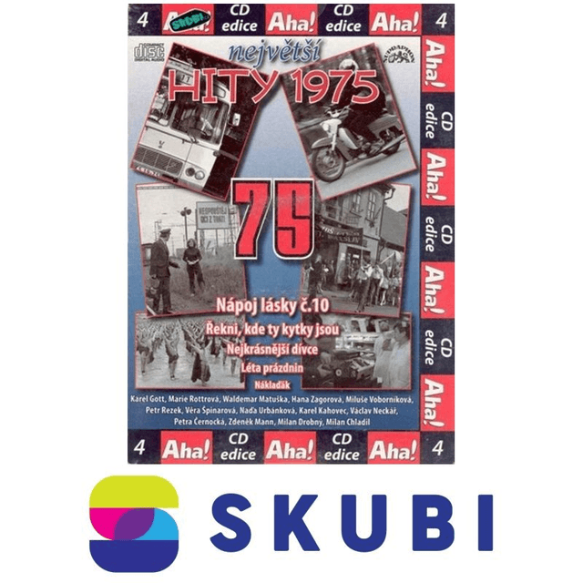 CD NEJVĚTŠÍ HITY 1975