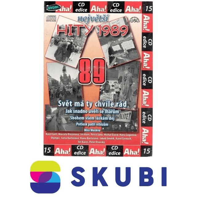 CD NEJVĚTŠÍ HITY 1989