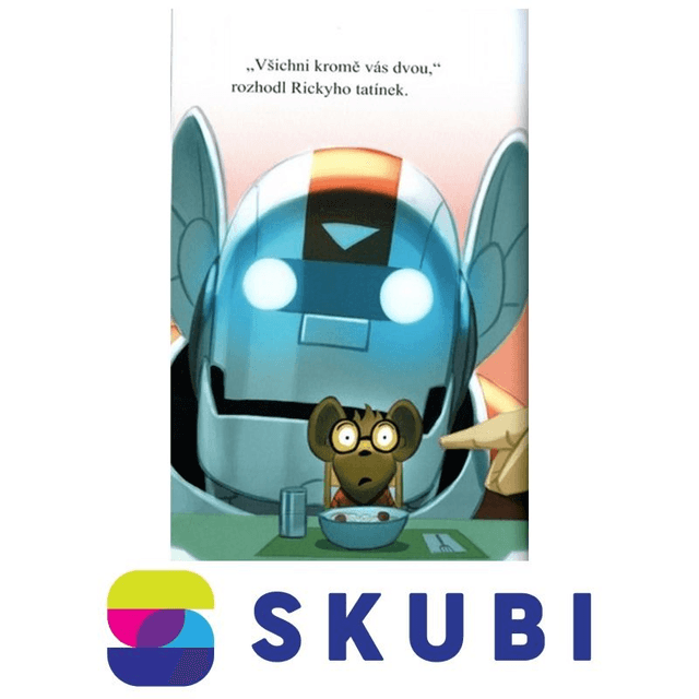 Kniha Nejmocnější robot Rickyho Ricotty vs. ďábelští supové z Venuše - Dav Pilkey