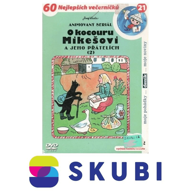 DVD Josef Lada - Animovaný seriál O kocouru Mikešovi a jeho přátelích 2