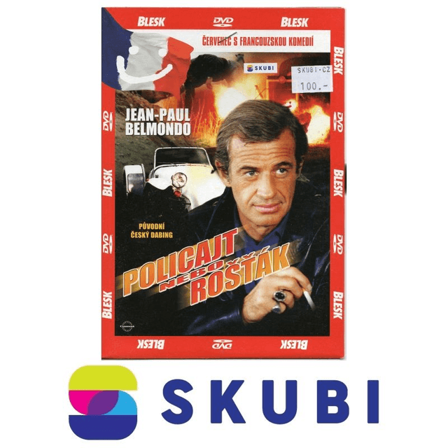 DVD Policajt nebo rošťák - česky, francouzsky