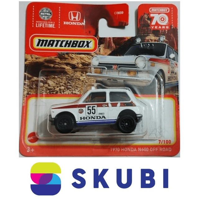 1970 Honda N600 Off Road - MATCHBOX 70 YEARS - 7/100