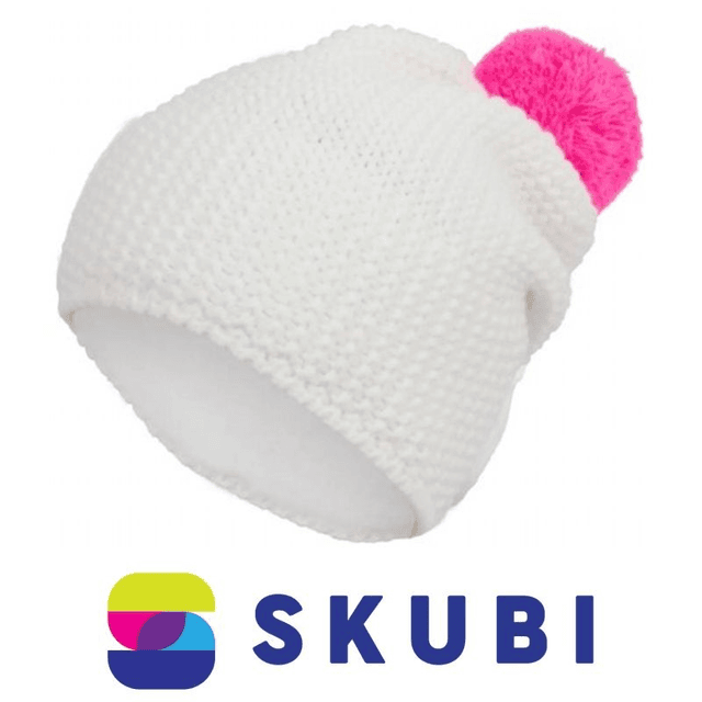 Polar Fashion W265E - Teplá neonová zimní čepice pletená módní a pohodlná