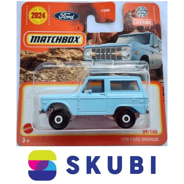 1970 FORD BRONCO - MATCHBOX 29/100