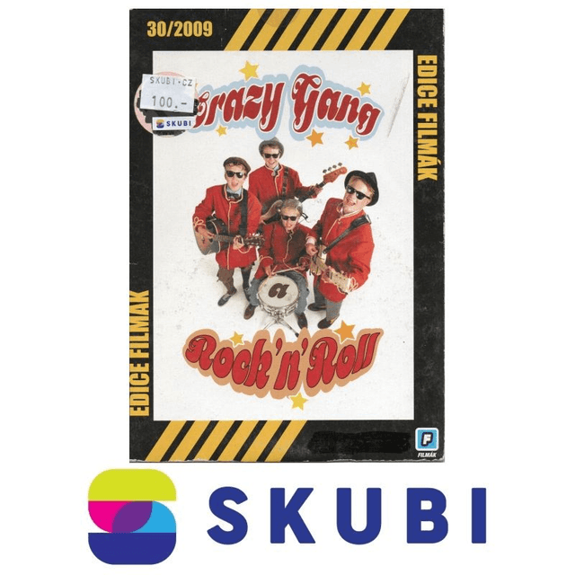 DVD Crazy Gang a Rock ´n´ Roll / Olsenbanden Junior på rocker&#039;n - česky, norsky