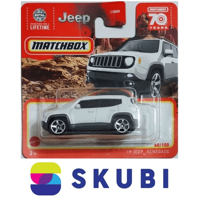 2019 JEEP RENEGADE - MATCHBOX 70 YEARS - 40/100
