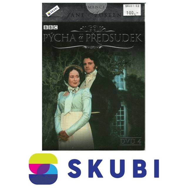 DVD Pýcha a předsudek 4 - česky, anglicky