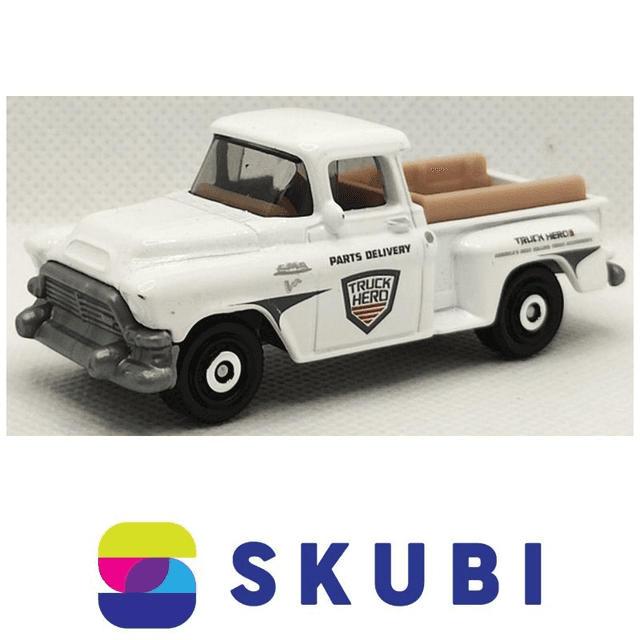 1957 GMC STEPSIDE PICKUP TRUCK HERO PARTS DELIVERY - MATCHBOX
