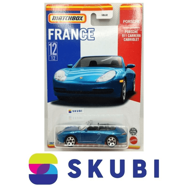 Porsche 911 Carrera Cabriolet - FRANCE 2021 12/12 - Matchbox