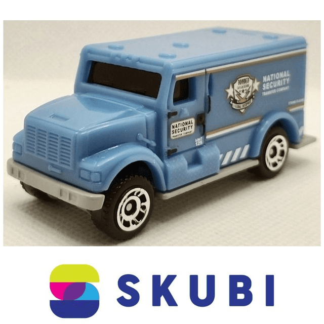 INTERNATIONAL ARMORED CAR - NATIONAL SECURITY - MATCHBOX