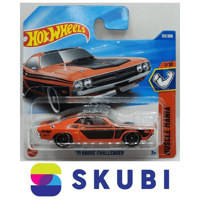 1971 Dodge Challenger - Hot Wheels 131/250 - Muscle Mania 1/10