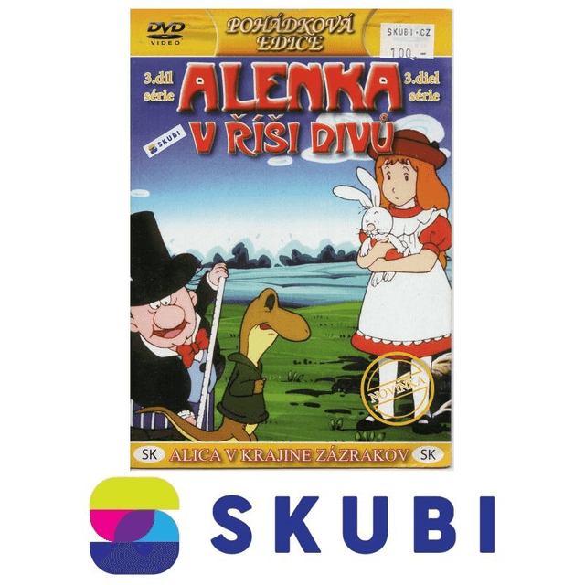 DVD Alenka v říši divů / Alica v krajine zázrakov - 3. díl - česky, slovensky