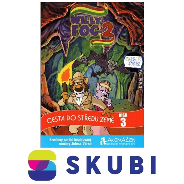 DVD Willy Fog 2 - Cesta do středu země - disk 3