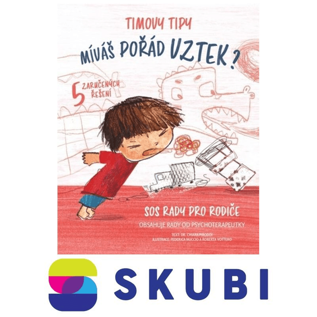 Kniha Timovy tipy: Míváš často vztek? - Chiara Piroddiová (leporelo)