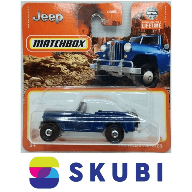 1948 WILLYS JEEPSTER - MATCHBOX 10/100