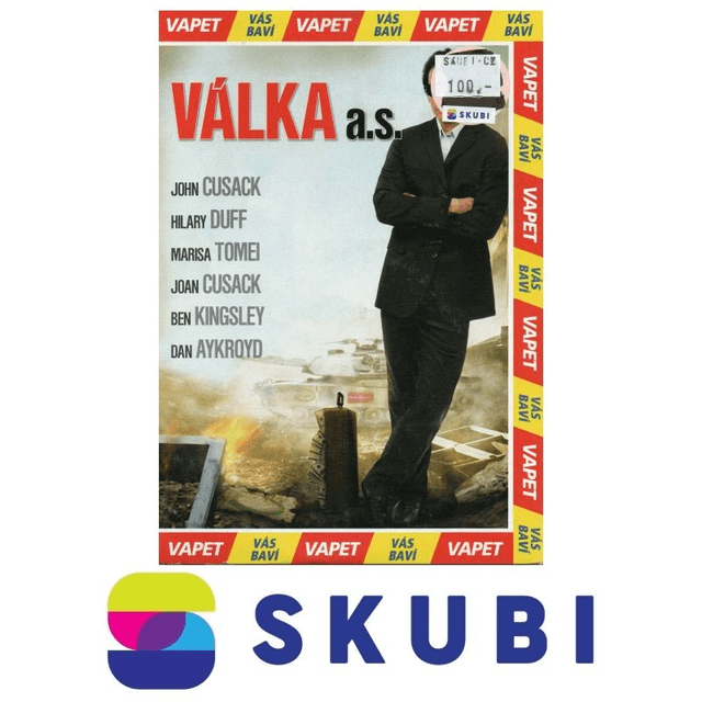 DVD Válka a.s. / War, Inc. - česky, anglicky
