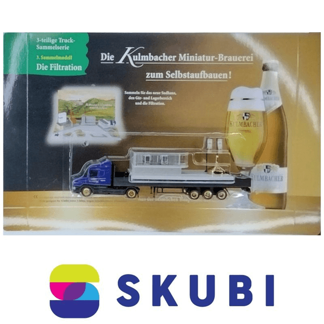 Reklamní kamion s návěsem - KULMBACHER - Die Filtration - model 1:87 H0