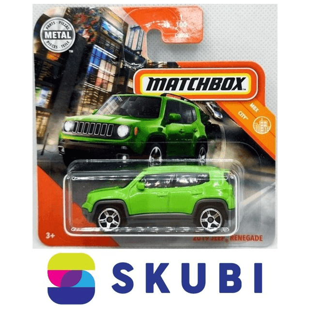 2019 JEEP RENEGADE - MBX CITY 1/100 - MATCHBOX