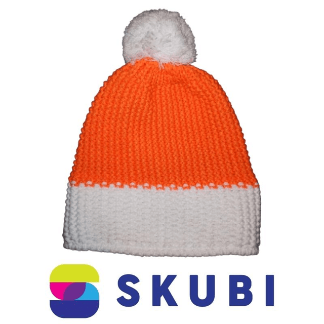 Polar Fashion W264C- Teplá neonová zimní čepice pletená módní a pohodlná
