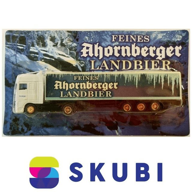 Reklamní kamion DAF - Feines Ahornberger Landbier - model 1:87 H0