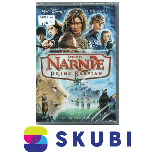 DVD Letopisy Narnie: Princ Kaspian / The Chronicles of Narnia: Prince Caspian - česky, slovensky, anglicky