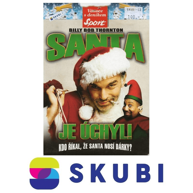 DVD Santa je úchyl! / Bad Santa - česky, anglicky