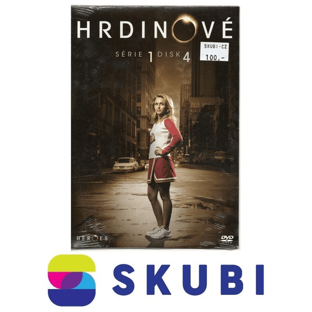 DVD Hrdinové / Heroes - série 1, disk 4 - česky, anglicky