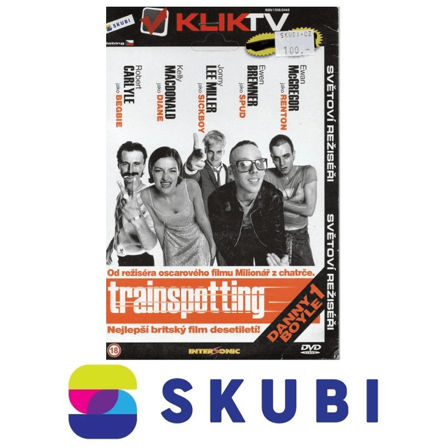 DVD Trainspotting - nejlepší britský film desetiletý! - česky, anglicky