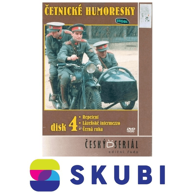 DVD Četnické humoresky - Disk 4: Repetent, Lázeňské intermezzo, Černá ruka