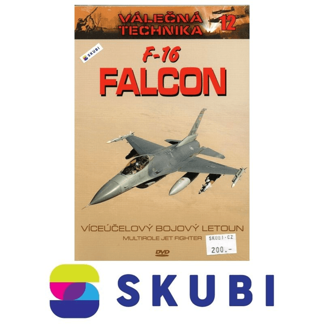 DVD F-16 Falcon víceúčelový bojový letoun - Válečná technika 12