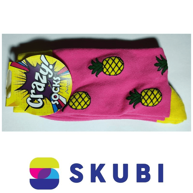 Ponožky Antonio Crazy Socks 35-38 - Ananas