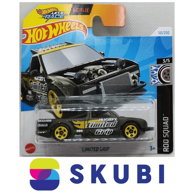 Limited Grip - Hot Wheels 50/250 - Rod Squad 3/5 Let´s Race Netflix