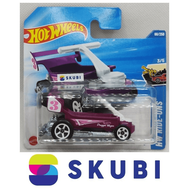 Draggin´ Wagon 3 HW Ride-Ons 3/5 Hot Wheels 68/250